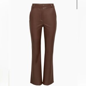 Aritzia Vegan Leather Bootcut Pants
*Publish Pant in color Coffee Bean
*Size 00